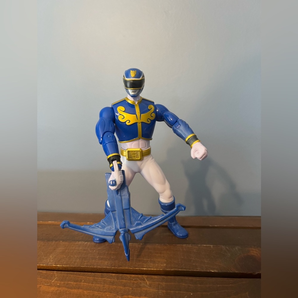 Bandai Power Rangers Action‎ Figure Blue Ranger Mega Force MMPR 2012